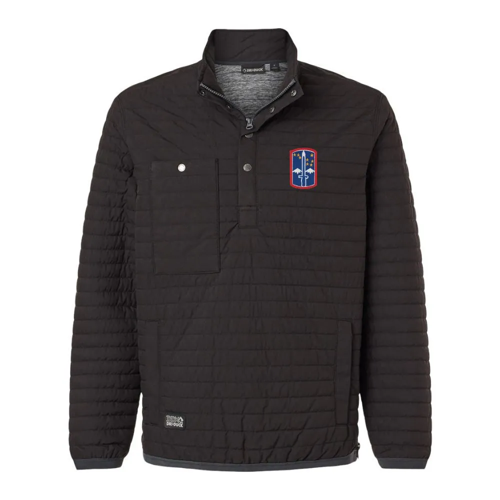 172nd Infantry Dri-Duck Keystone Quilted Pullover