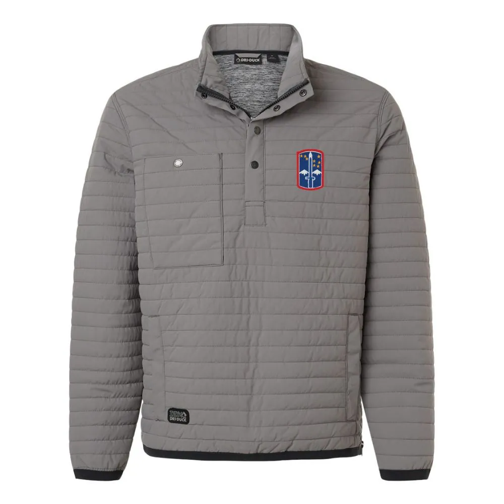 172nd Infantry Dri-Duck Keystone Quilted Pullover