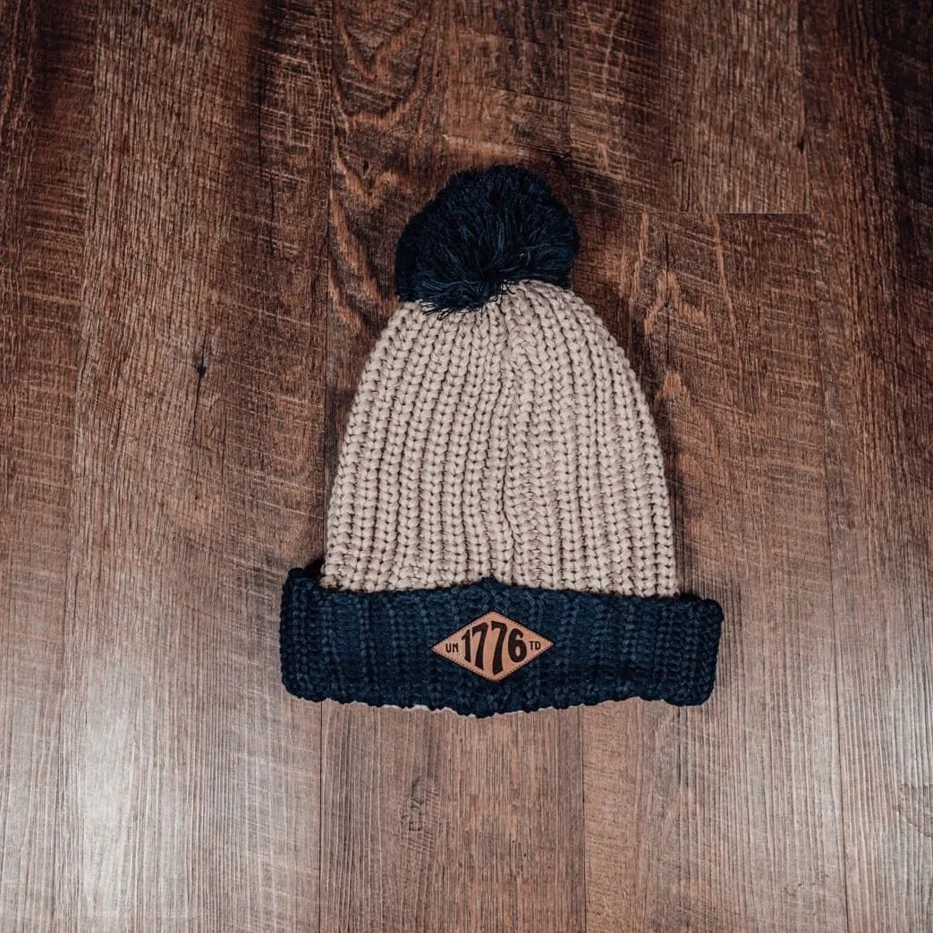 1776 United Pom Beanie - Unisex, Multiple Colors