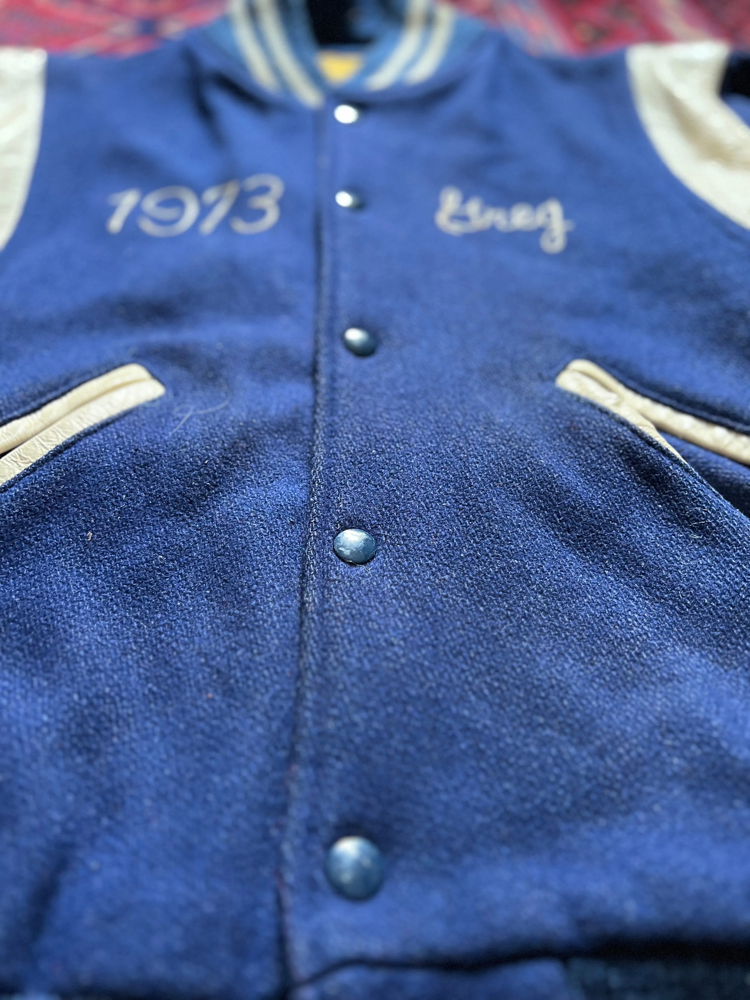 1973 Mighty Midgets Chainstitch Varsity Jacket