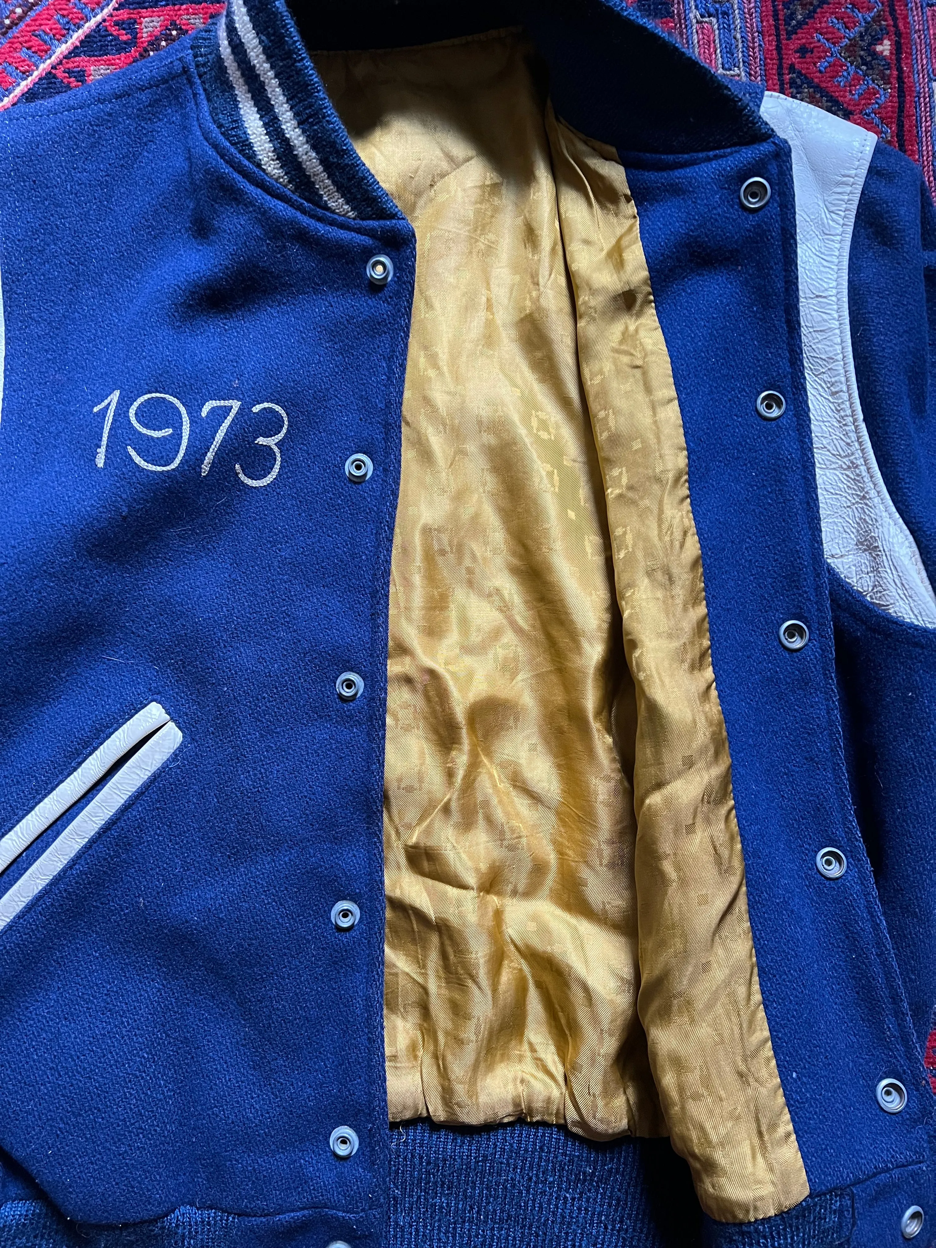 1973 Mighty Midgets Chainstitch Varsity Jacket