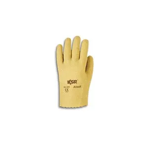 22-515-8 Ansell Ksr Gloves,203938,Vinyl Coated & Knit Lined,Size 8