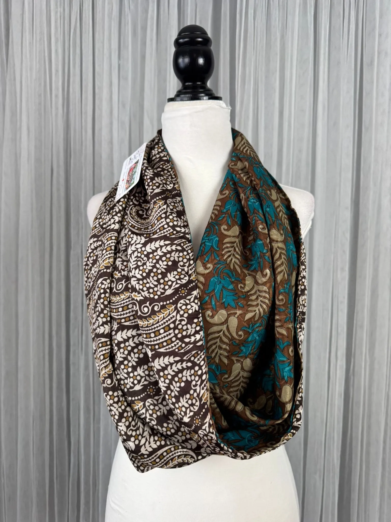 40 inch Reversible Infinity Scarf-J040