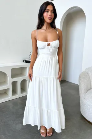 Allie Maxi Dress - White