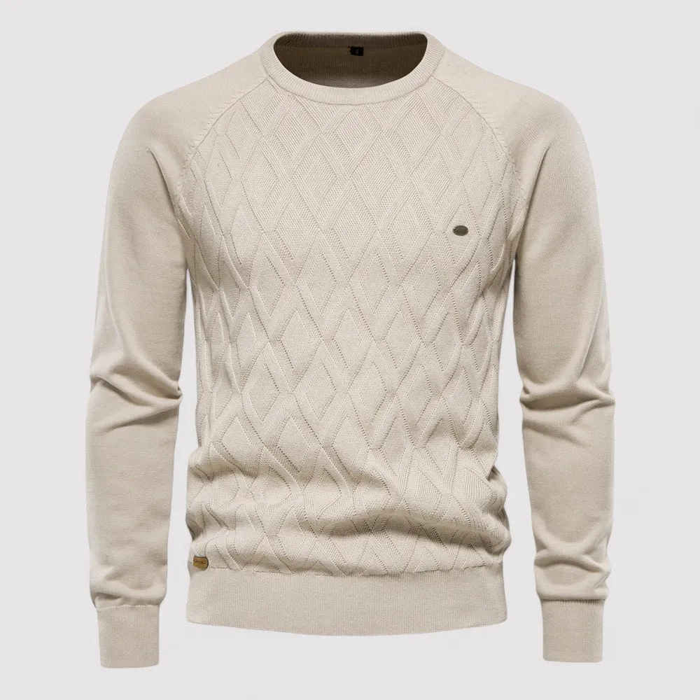 Ancien | Knitted Oxford Men's Sweater