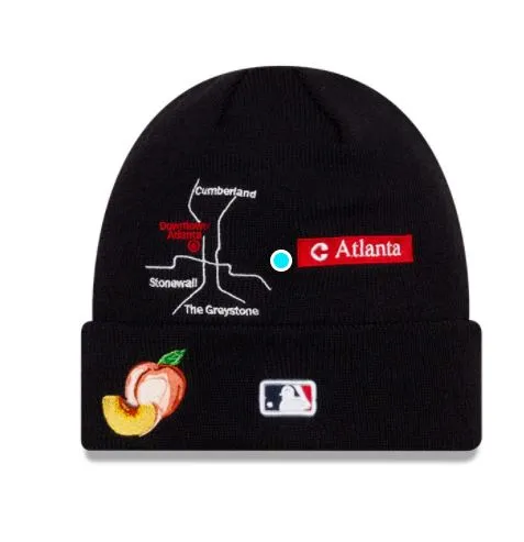 ATLANTA BRAVES CITY TRANSIT BEANIE KNIT