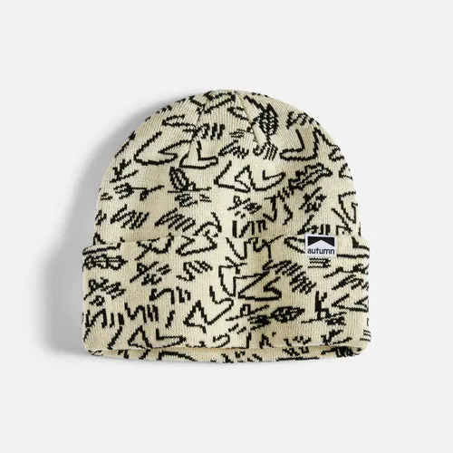 AUTUMN - GUS CAMO BEANIE NATURAL