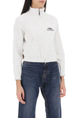 Balenciaga 3b sports icon cropped jacket