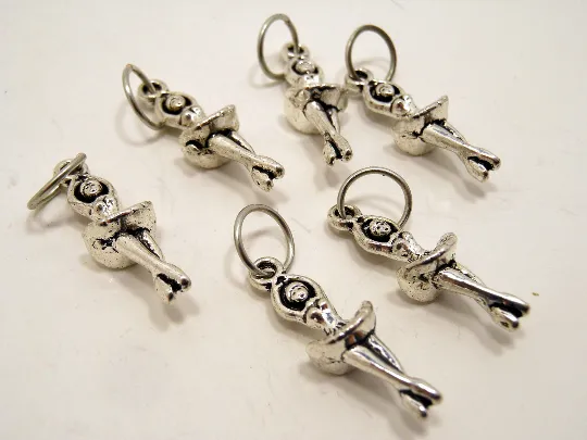 Ballerinas: Set of 6 Stitch Markers