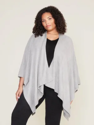 Barefoot Dreams CozyChic Lite Weekend Wrap - Dove Gray