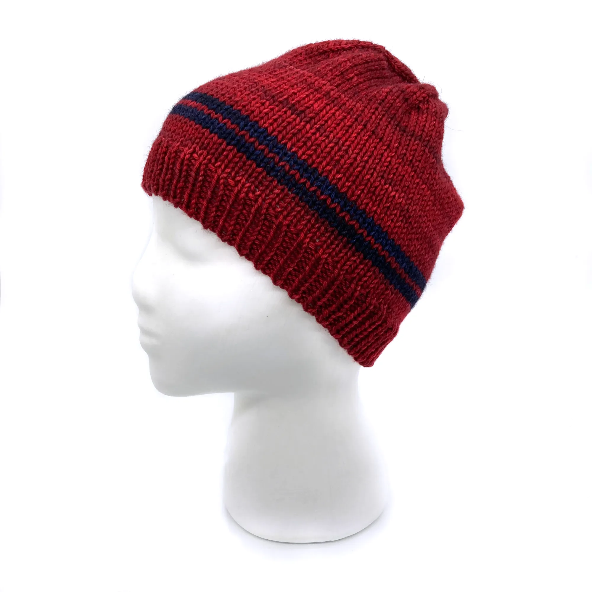 Basic Beanie | 100% Superwash Merino Wool | Paris Night