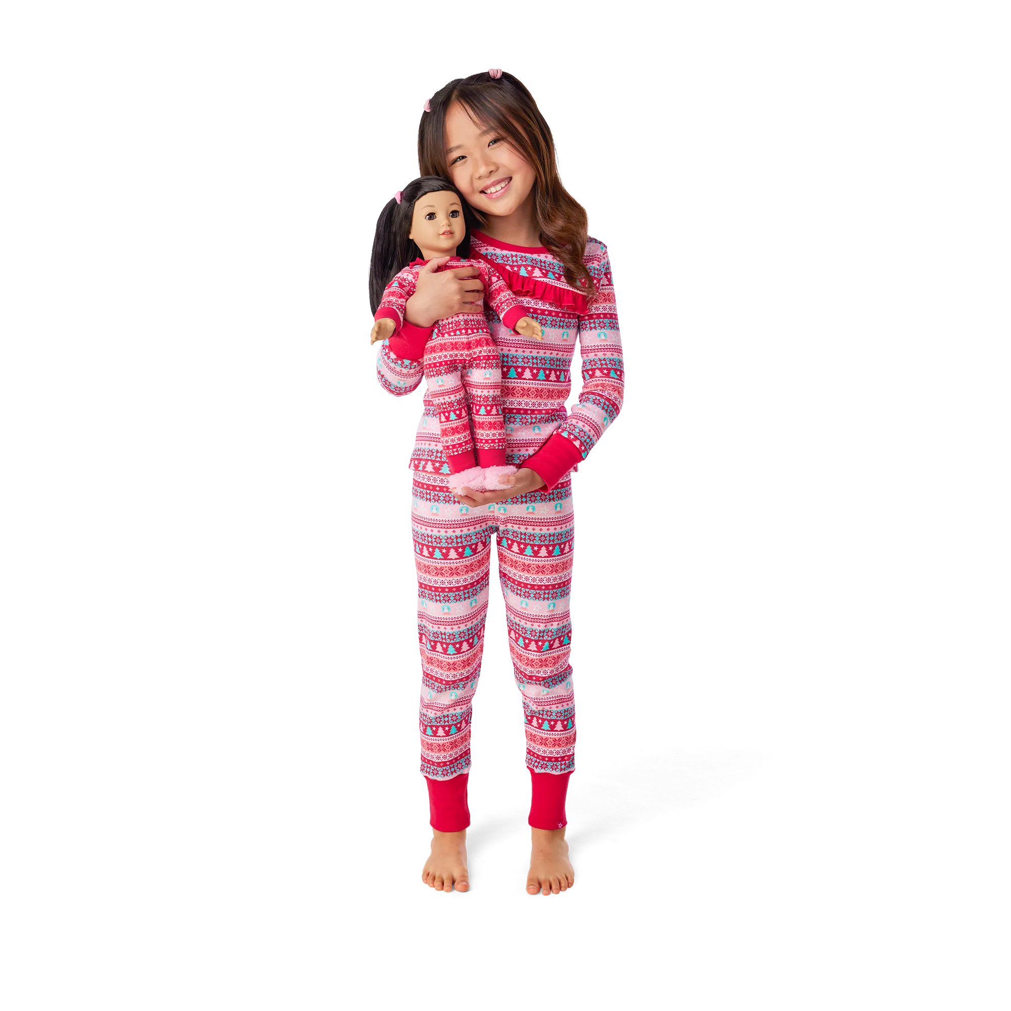 Berry Merry PJs for Girls & 18-inch Dolls