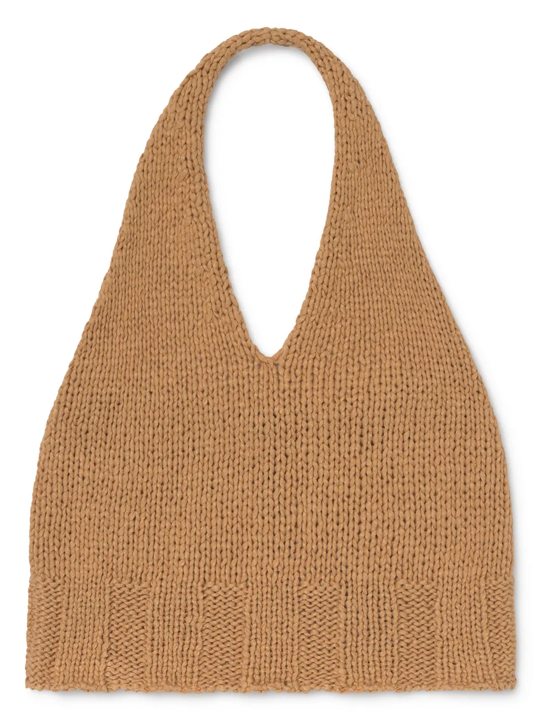 Bien knit top in peach