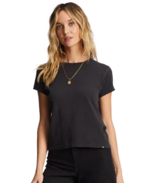 Billabong Better Than Basic T Shirt - Off Black