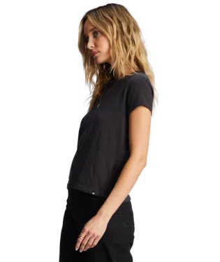 Billabong Better Than Basic T Shirt - Off Black