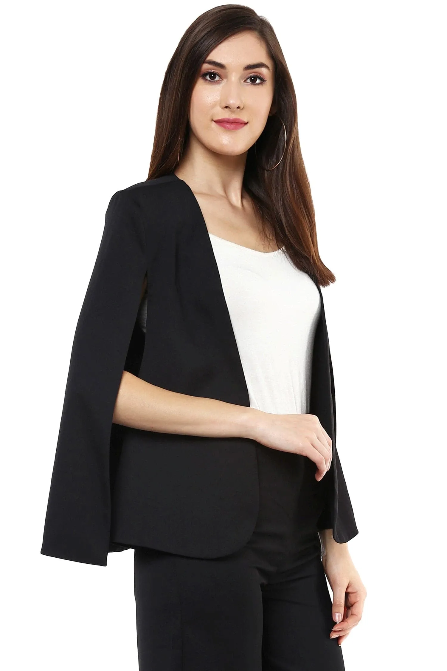 Black Cape Jacket