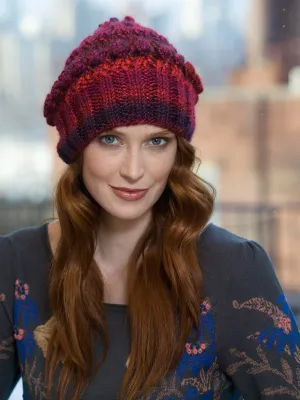 Bobble Beret Pattern (Knit)