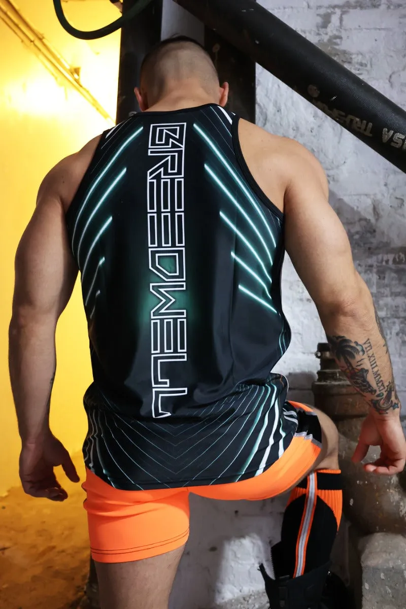 Breedwell Akira Tank Top Neon Orange