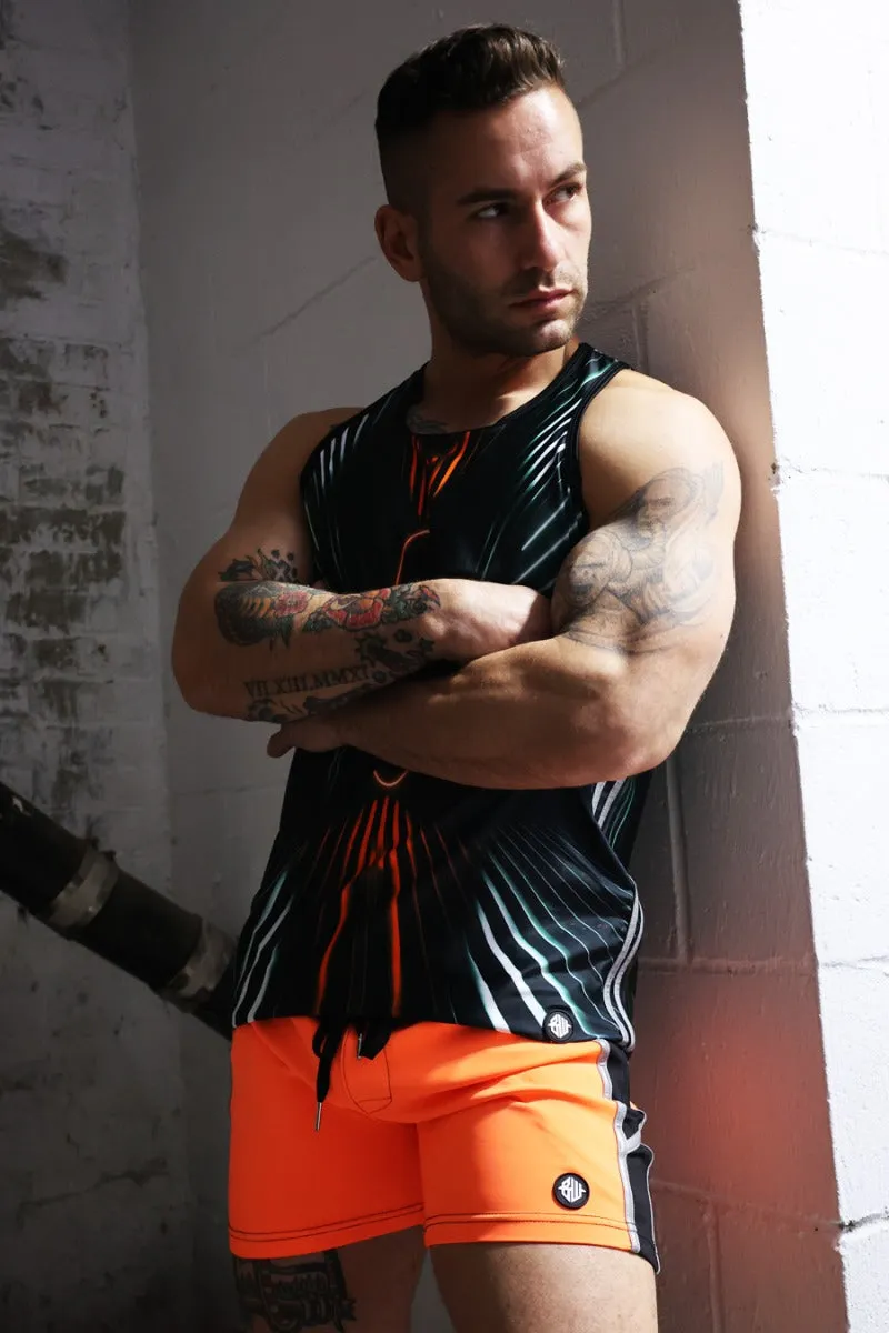 Breedwell Akira Tank Top Neon Orange