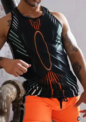 Breedwell Akira Tank Top Neon Orange