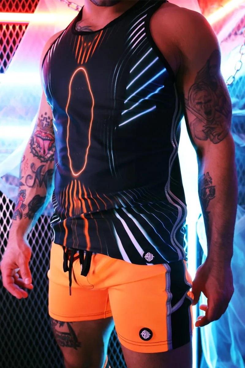 Breedwell Akira Tank Top Neon Orange