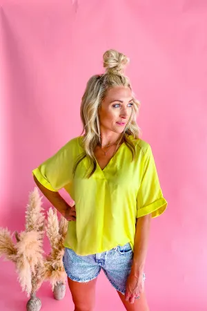 Brook Lemon Silky Swing Top