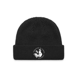 Cable Beanie - Black