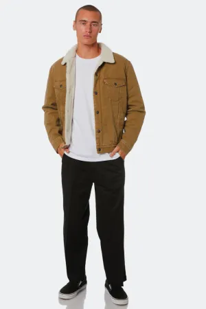 Canvas Sherpa Trucker Jacket