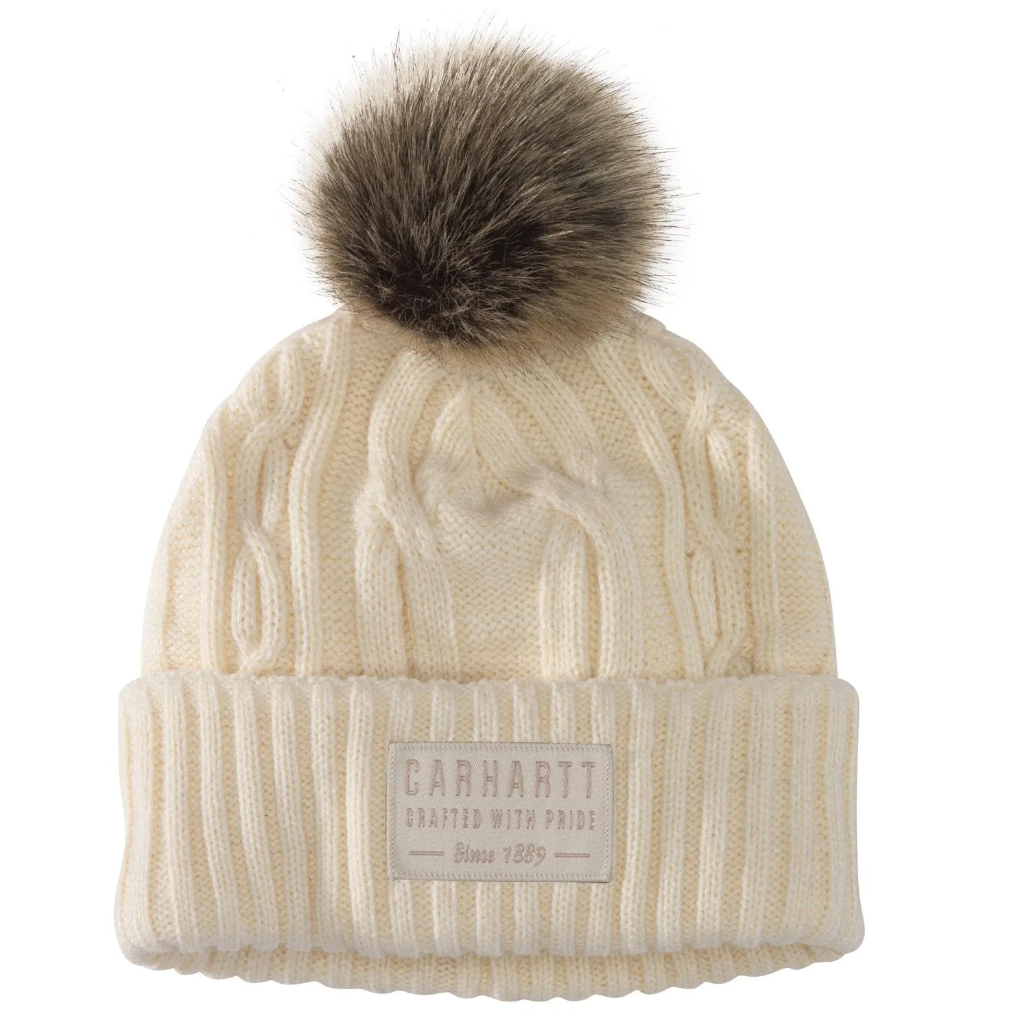 Carhartt Women's Knit Pom-Pom Beanie