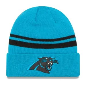 Carolina Panthers - Blue Team Logo Cuffed Knit Hat, New Era