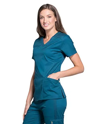 CHEROKEE CK670 Luxe Sport V-Neck Scrub Top