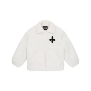 Compass Wool Work Jacket White