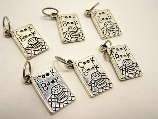 Cook Books: Set of 6 Stitch Markers