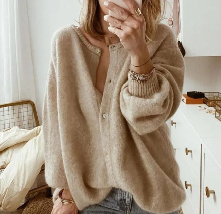 Cozy Button-Up Cardigan