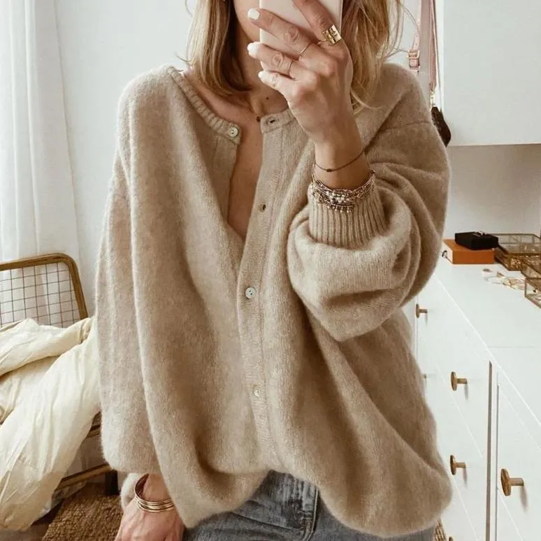 Cozy Button-Up Cardigan