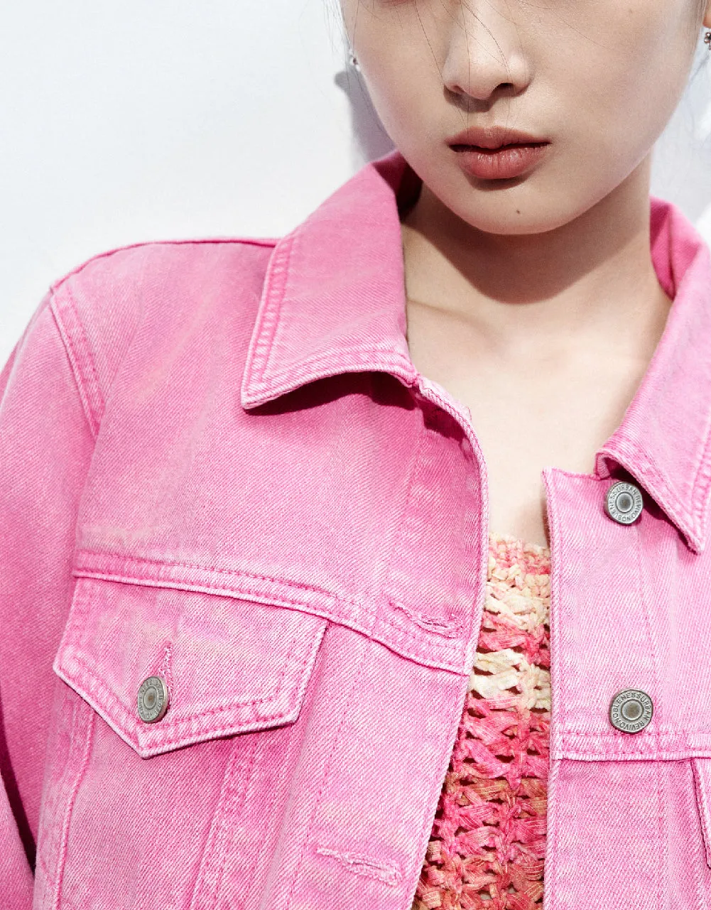 Cropped Denim Jacket