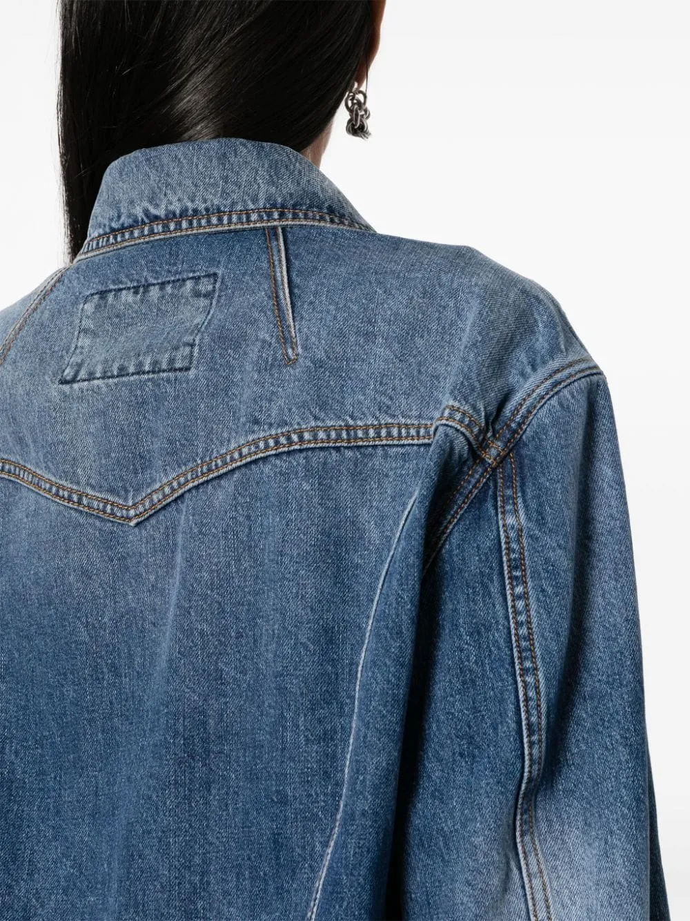 Cropped Denim Jacket