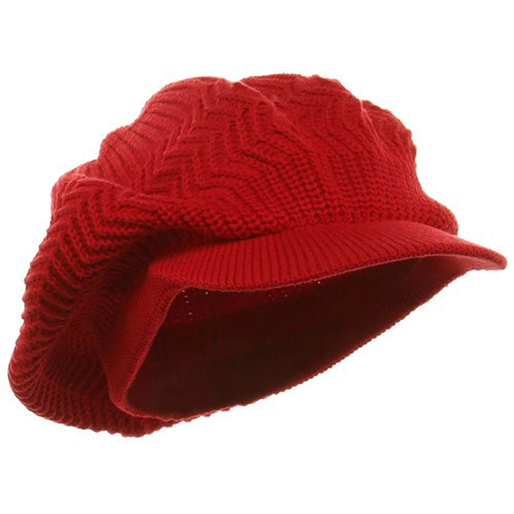 Crown Plain Beanie Visor