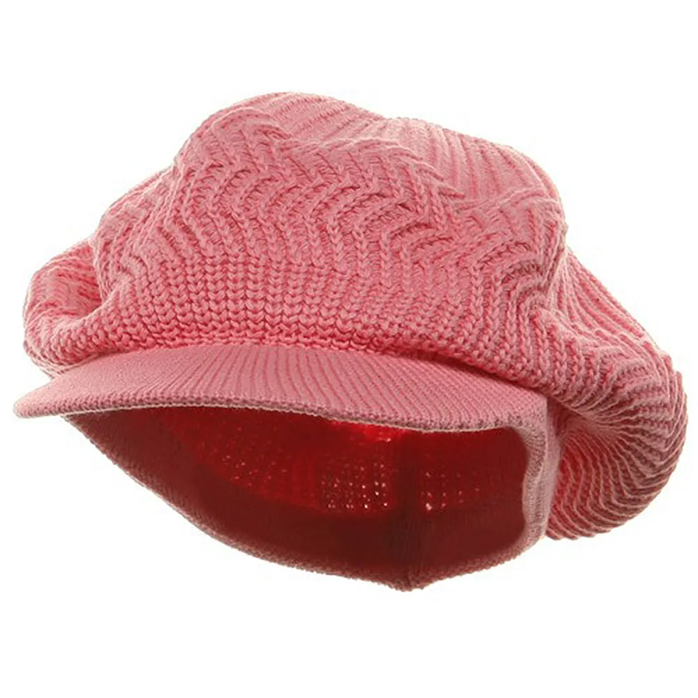 Crown Plain Beanie Visor