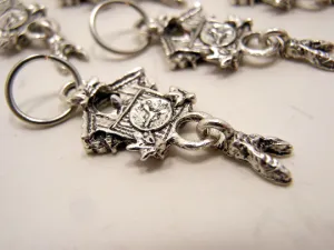 Cuckoo Clocks: Set of 6 Stitch Markers