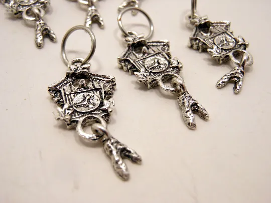 Cuckoo Clocks: Set of 6 Stitch Markers