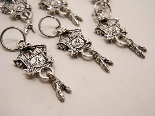 Cuckoo Clocks: Set of 6 Stitch Markers