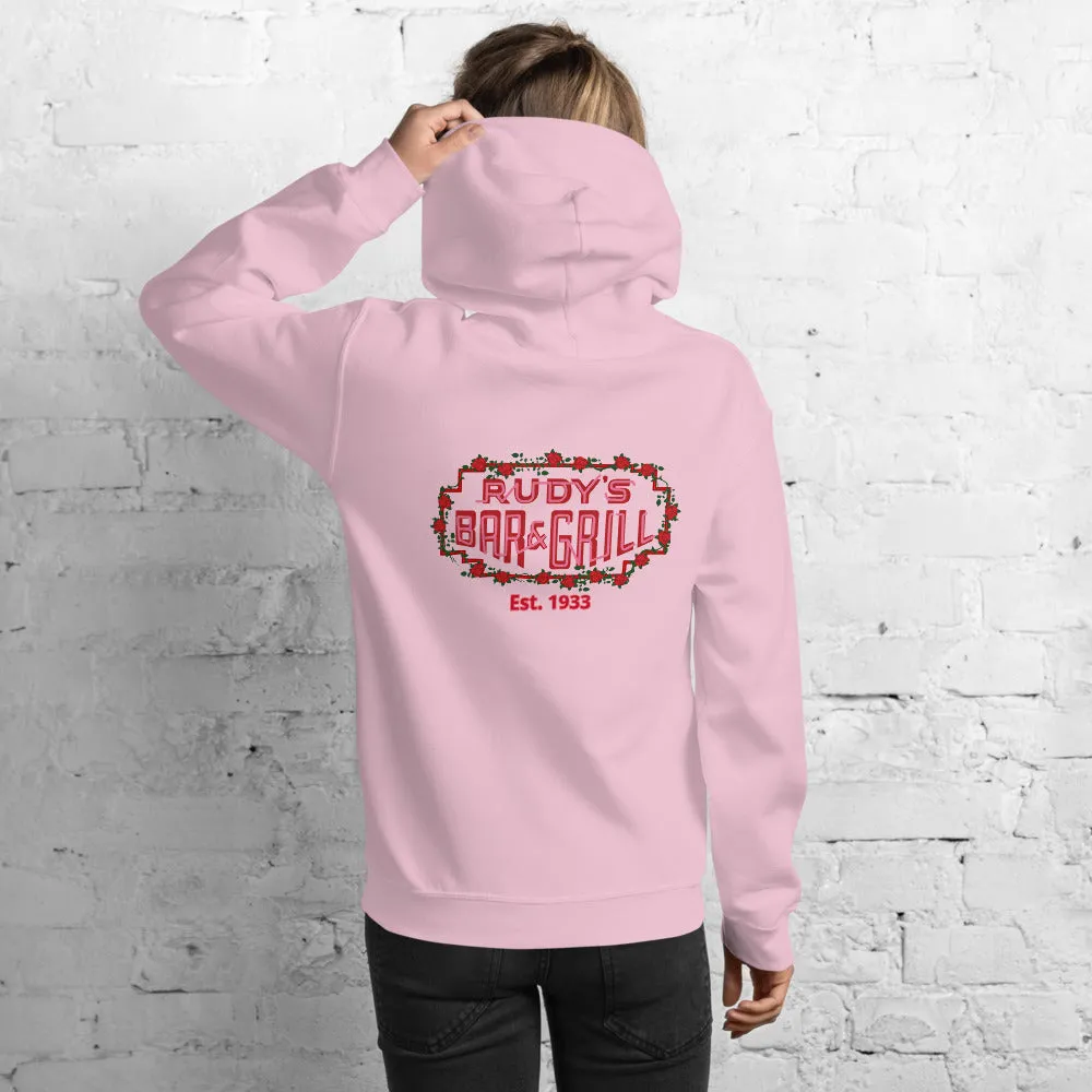 Cupid Pig   Valentine's Neon Sign Hoodie