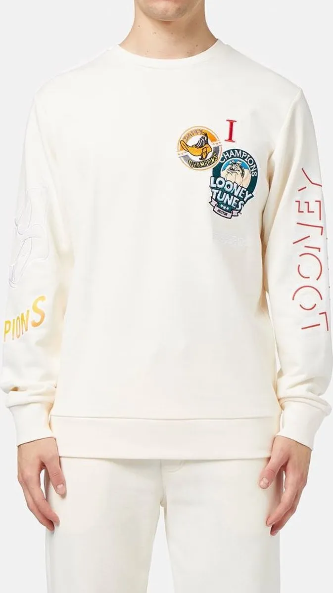 Daffy Looney Sweat Shirt (Cream) - I23E05B63001329