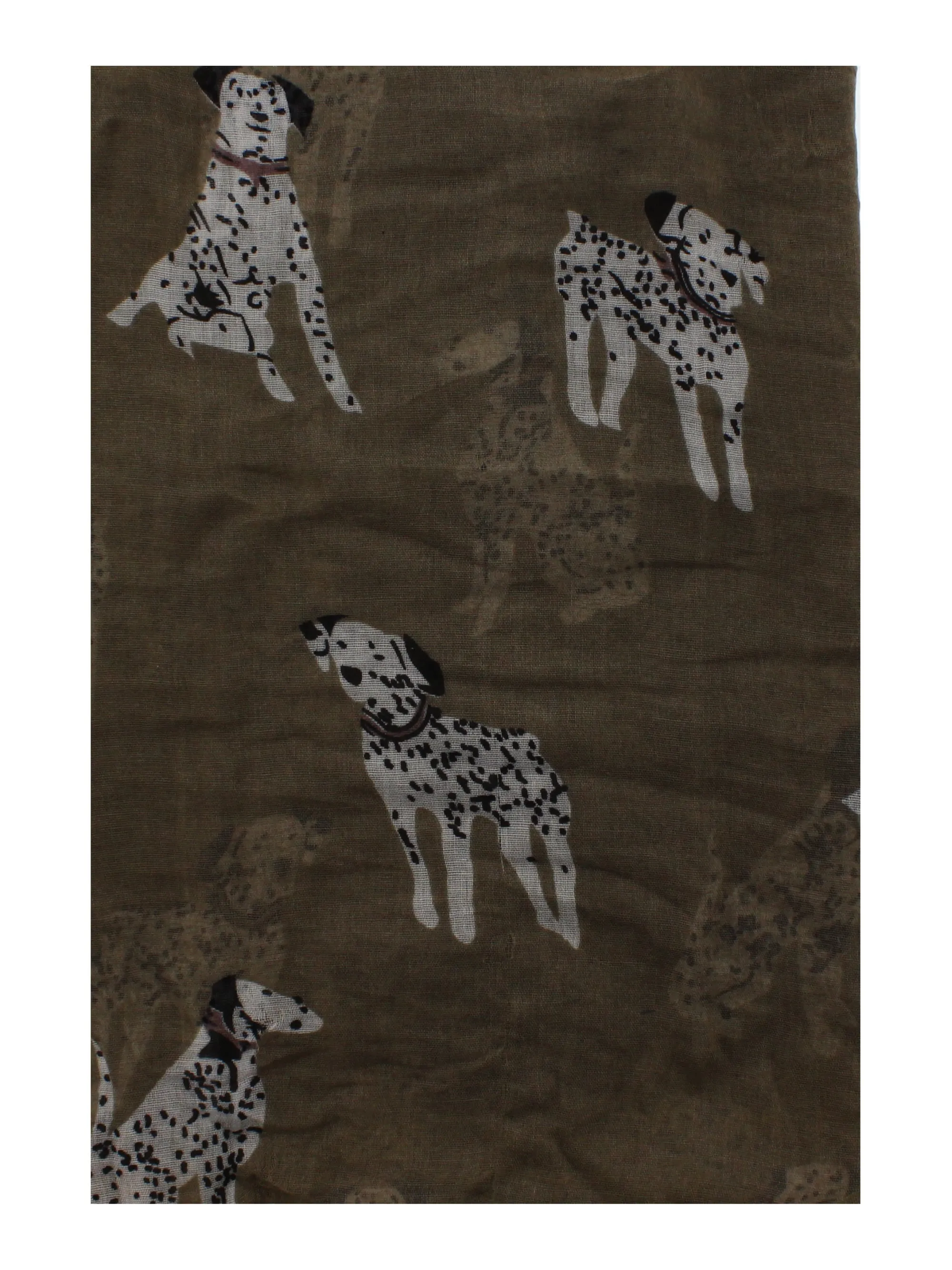 Dalmatian Print Scarf