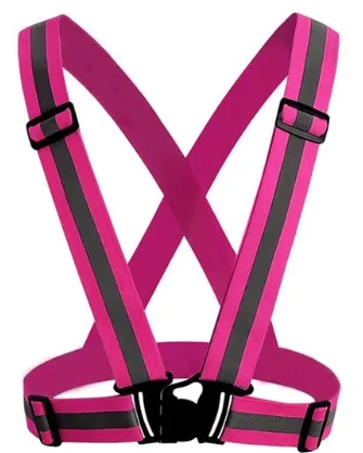 Danger Zone Neon Reflective Buckle Vest