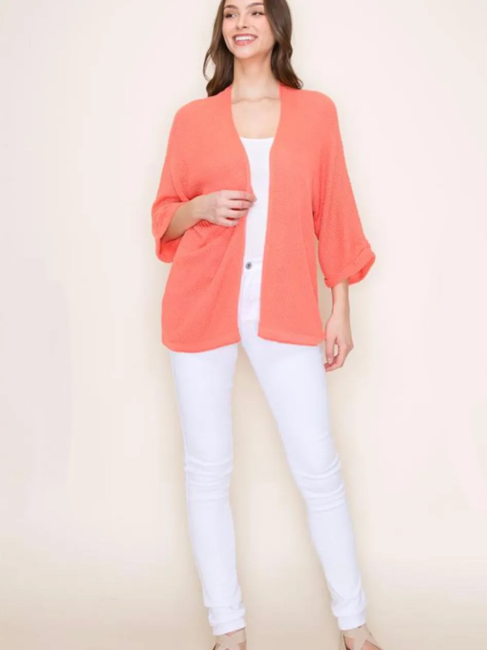 Davina Cardigan - Coral