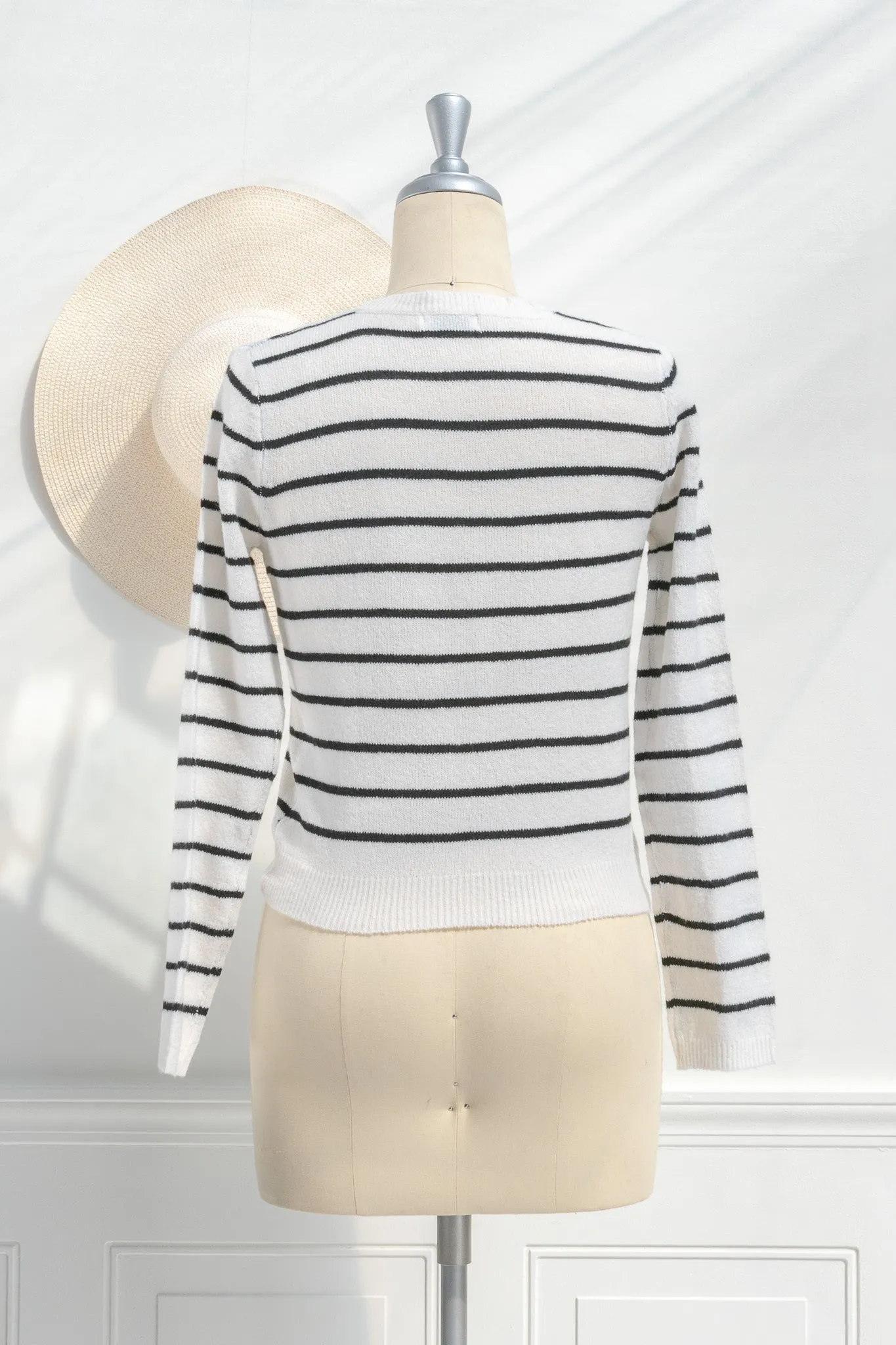 Deauville Striped Cardigan