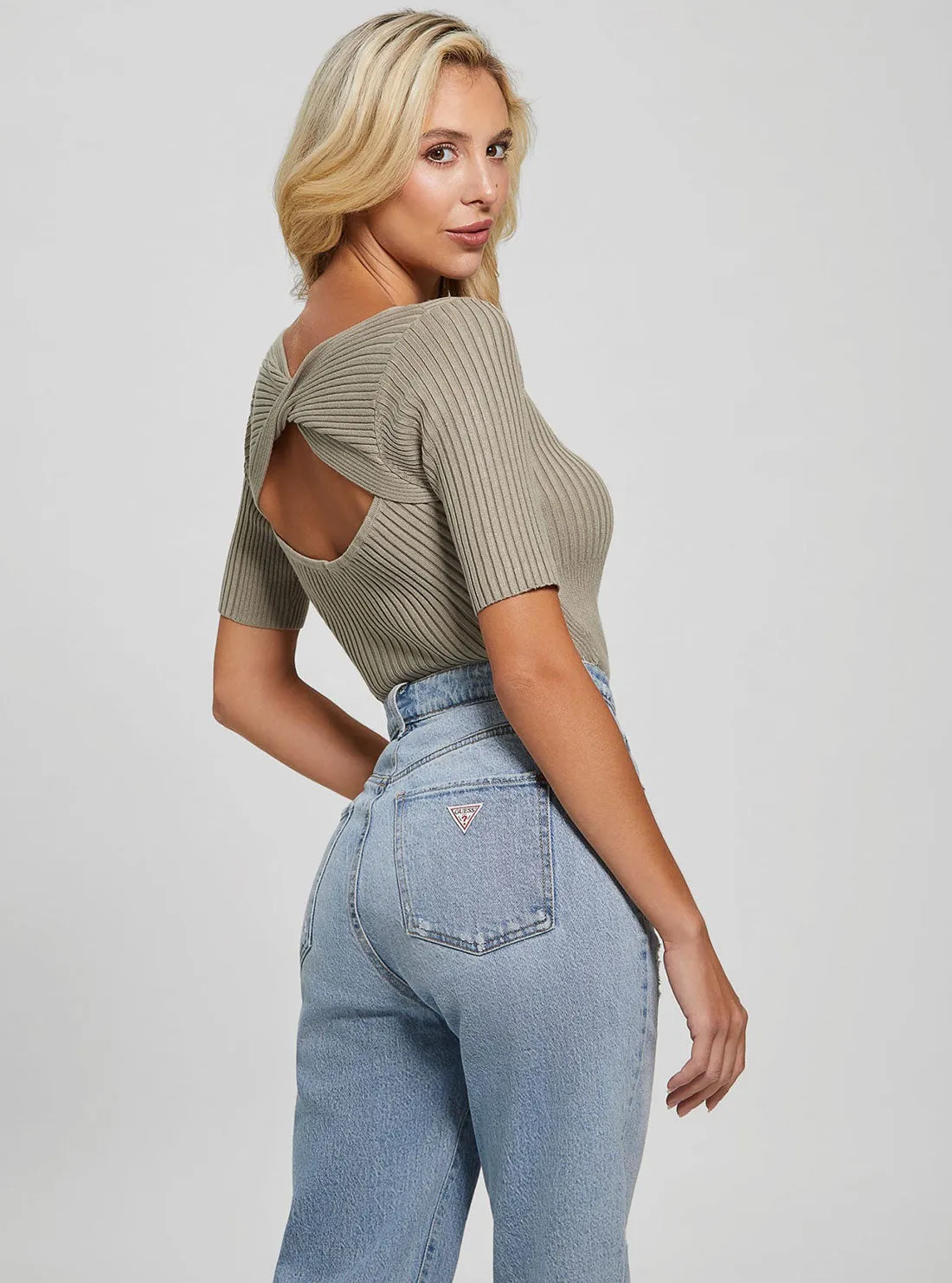 Eco Sage Aysha Reversible Knit Top