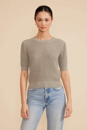 Elise Knit Top - Sage